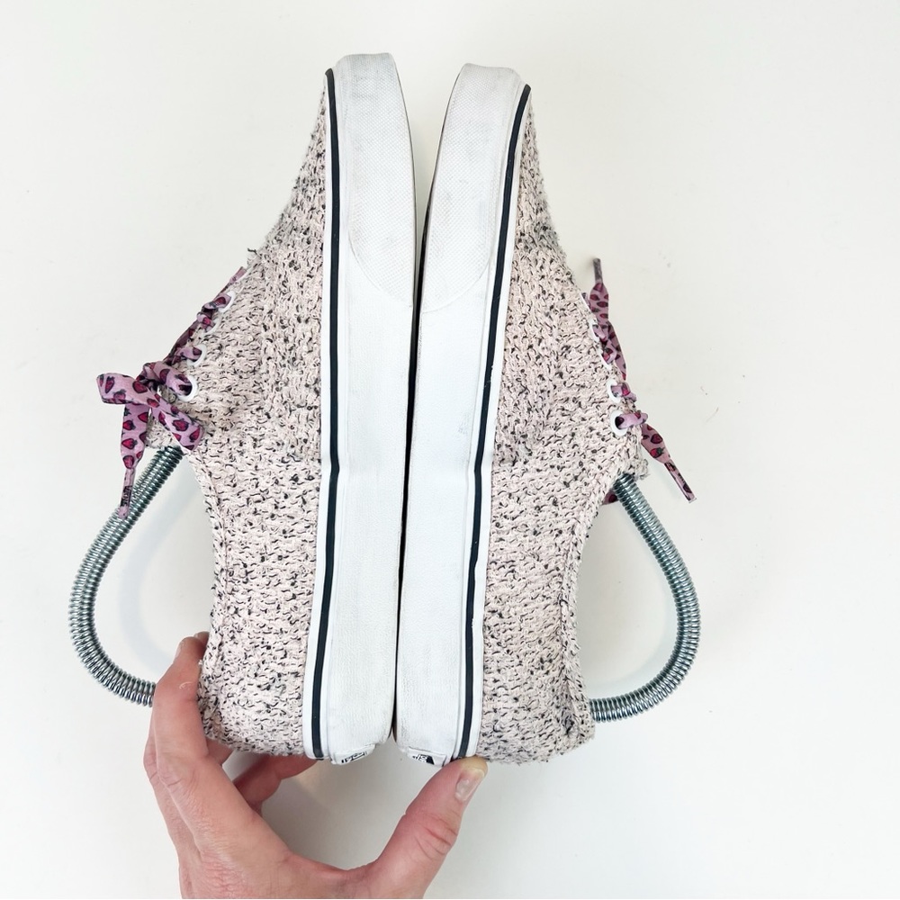 Vans Authentic Boucle Pink Speckled Laced Sneakers Women’s 9 - Picture 6 of 7